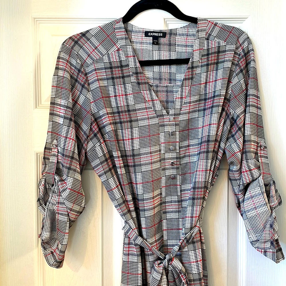 Plaid dress